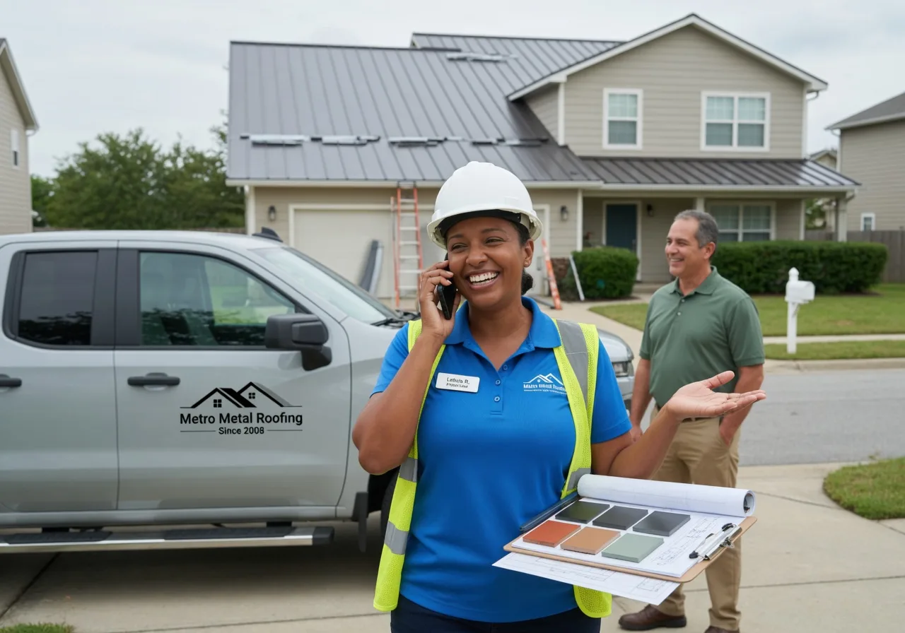 Storm Damage Metal Roof Repair in Palmetto, LA